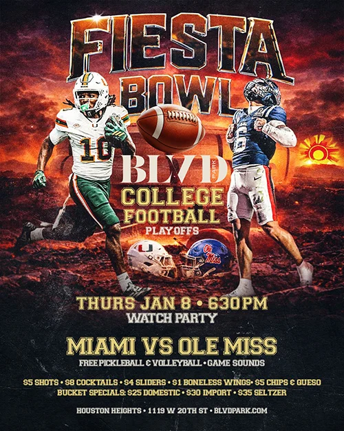 Fiesta Bowl flyer